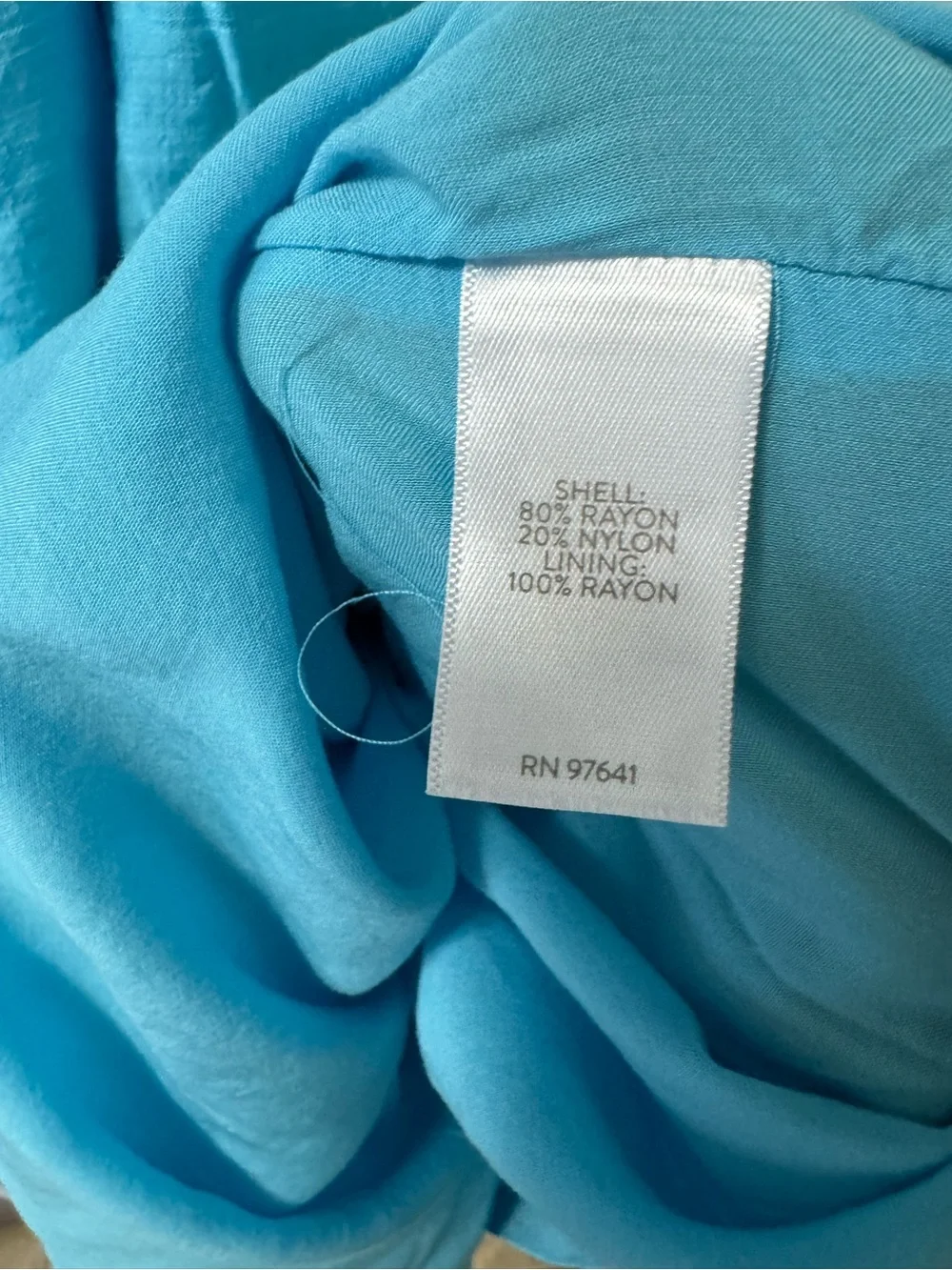J. Jill Teal Blue Lightweight Top - Picture 4 of 5